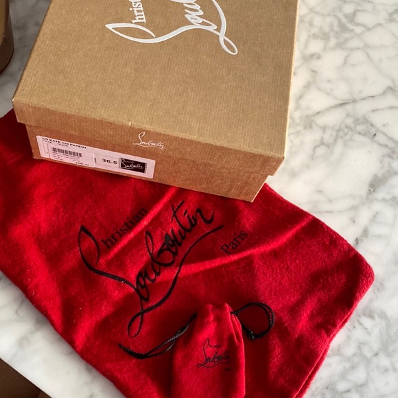 Christian Louboutin So Kate 120 Patent Nude - Picture 4 of 4